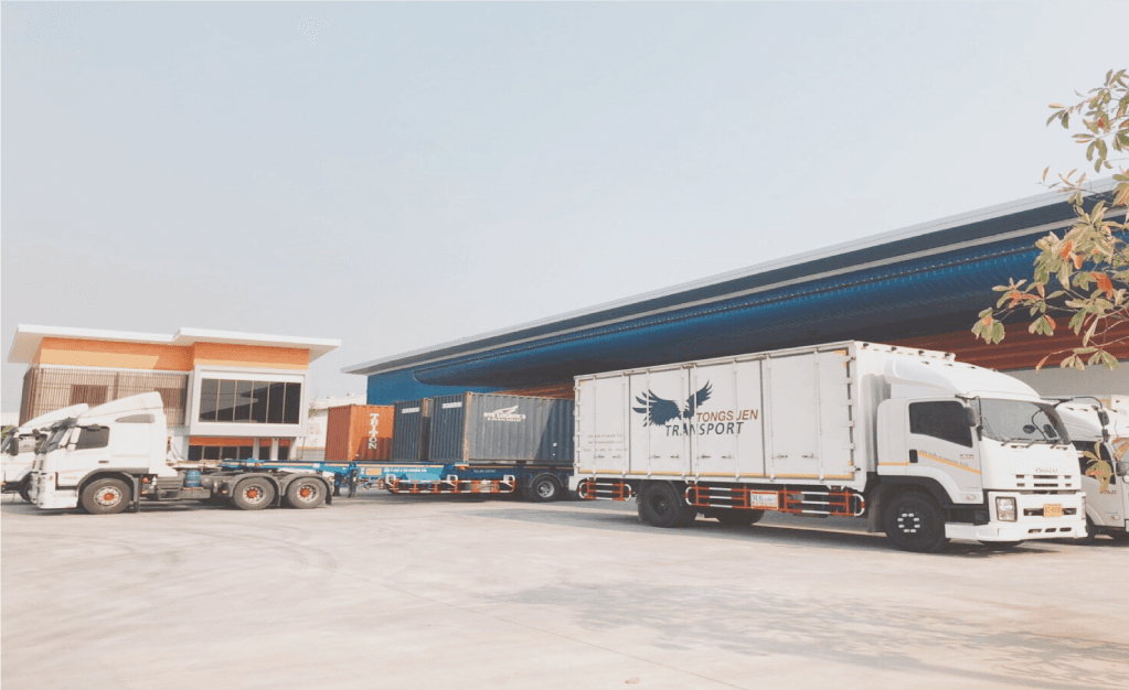 Overview of tongsuen logistics (โกดังหนองจอก)