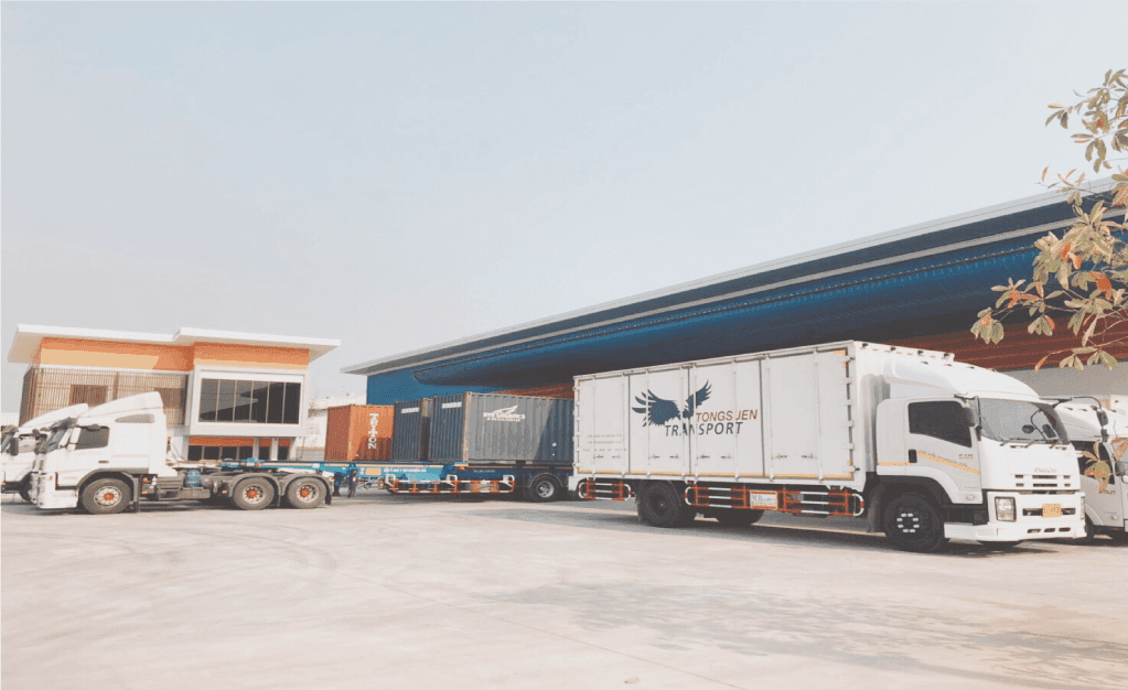 Overview of tongsuen logistics (โกดังหนองจอก)